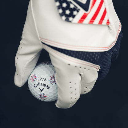 Limited Edition Chrome Soft Truvis Independence Day Golf Balls