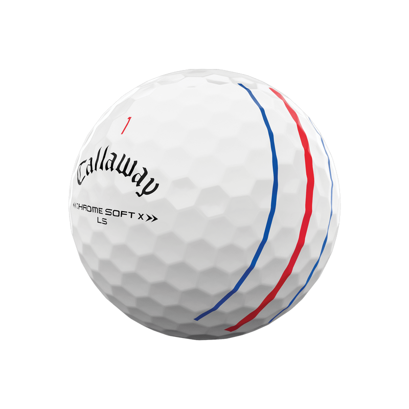 Chrome Soft X LS Triple Track Golf Balls