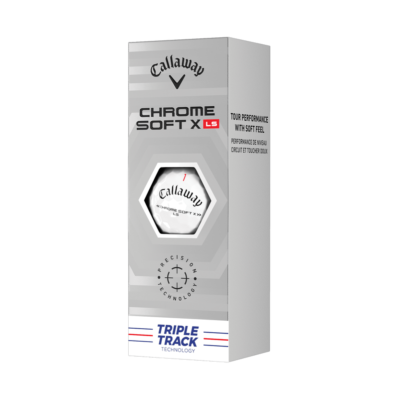 Chrome Soft X LS Triple Track Golf Balls