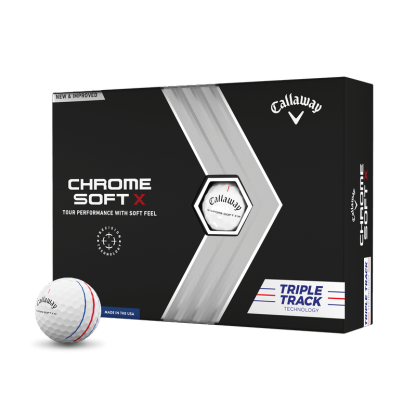 Chrome Soft X Triple Track Golf Balls