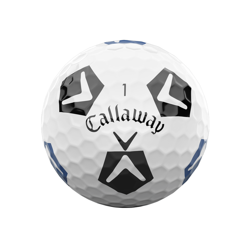 Limited Edition Chrome Soft Truvis Chevron Golf Balls