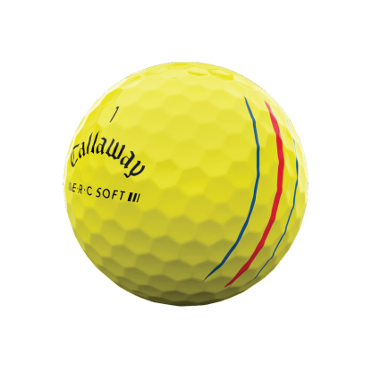 E·R·C Soft Yellow Golf Balls