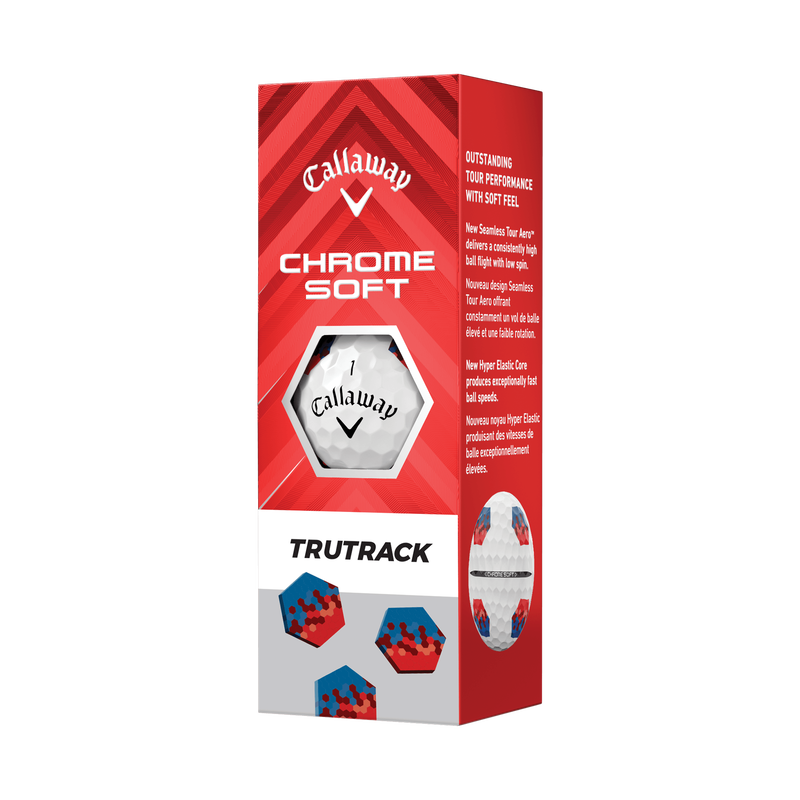 Chrome Soft TruTrack Golf Balls