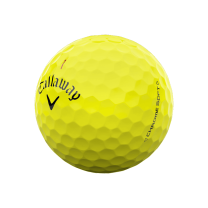 Chrome Soft Yellow Golf Balls