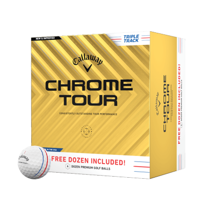 Chrome Tour Triple Track 4 Dozen Golf Balls