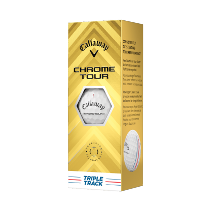 Chrome Tour Triple Track Golf Balls