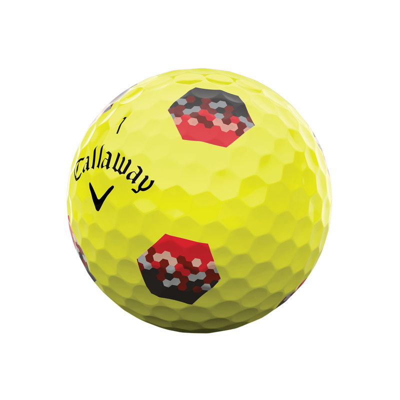 Chrome Tour TruTrack Yellow Golf Balls