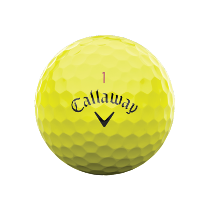 Chrome Tour X Yellow Golf Balls