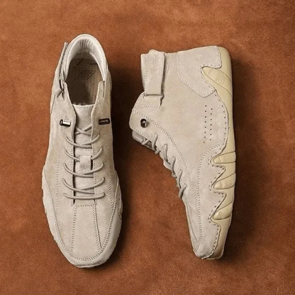 🔥Hurry Up! 45% OFF-Italian Suede High Boots Handmade With Velcro