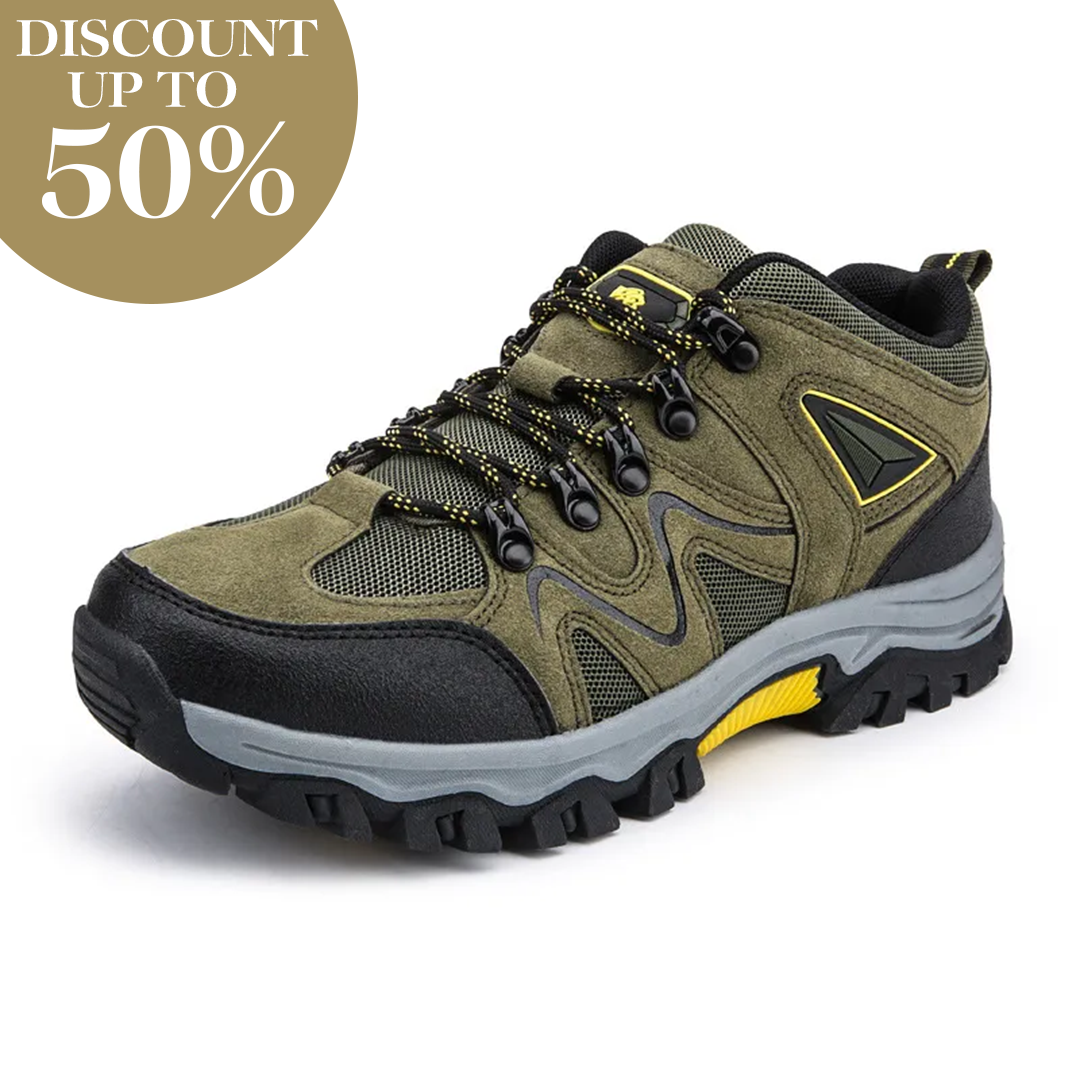 🔥🚀 Hot Sale! Limited Stock! 🌟👟💥Men's Waterproof Breathable Lightweight Orthopedic Hiking Shoes for Plantar Fasciitis