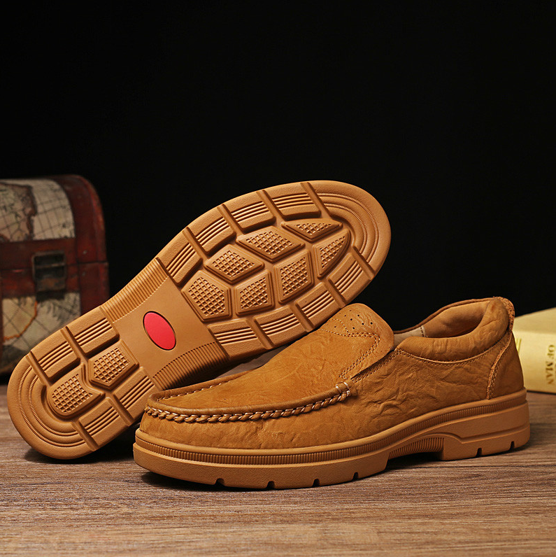 Men's Light Weight Comfort Gel Construction Walking Shoes