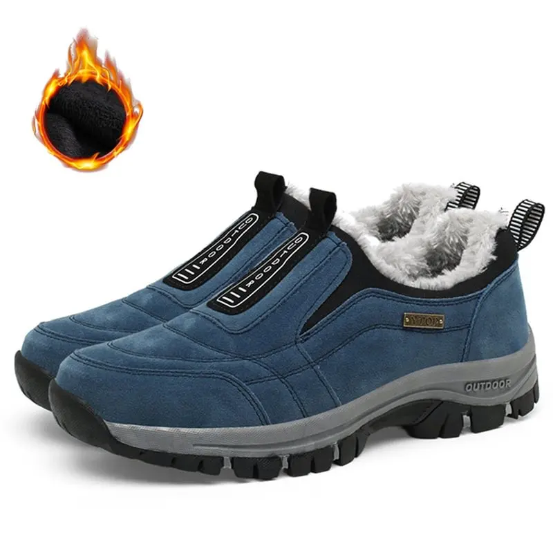 Men's Comfortable Waterproof Orthopedic Walking Shoes Hiking Shoes