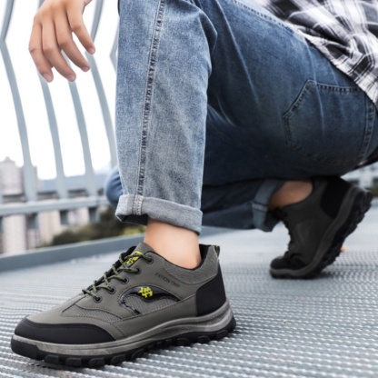 Men's Outdoor Comfort Orthopedic Hiking Shoes Waterproof Non-slip Sports Shoes