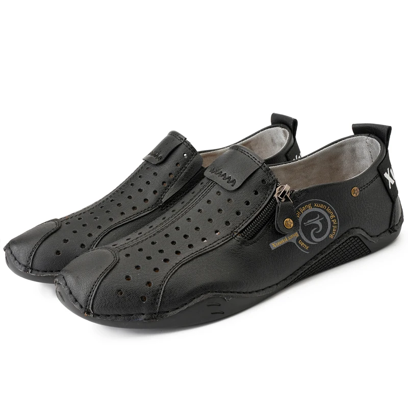 Men's Leather Orthopedic Dress Shoes – Casual Business Shoes for Men, Comfortable Formal Oxfords, Arch Support, Soft & Durable