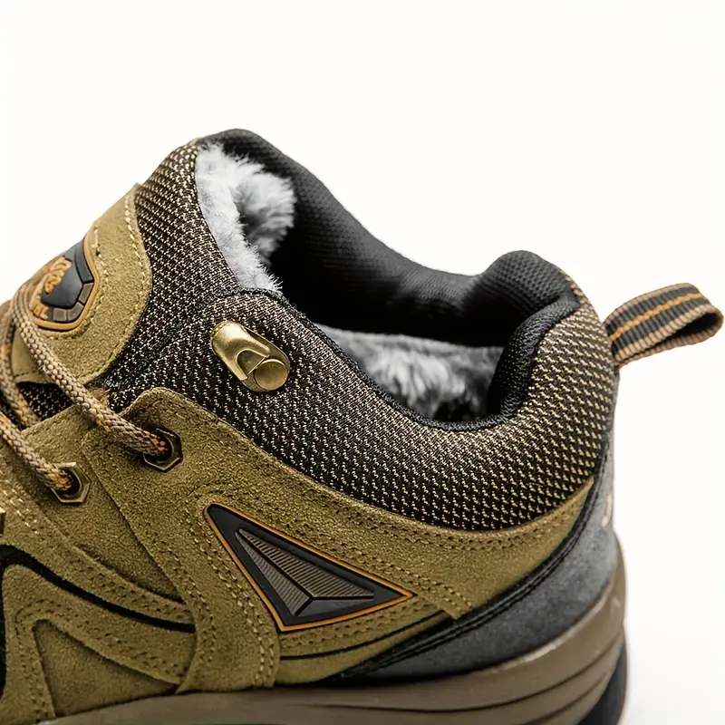 Men's Waterproof Breathable Lightweight Orthopedic Hiking Shoes for Plantar Fasciitis