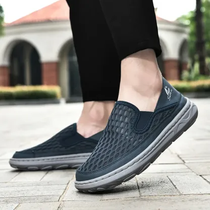 (⏰LAST DAY - 60% OFF🛒)Men’s Orthopedic Walking Shoes – Memory Foam, Arch Support, Comfortable & Lightweight Sneakers