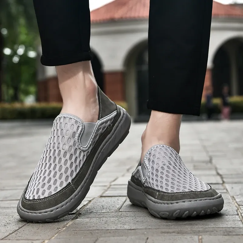 (⏰LAST DAY - 60% OFF🛒)Men’s Orthopedic Walking Shoes – Memory Foam, Arch Support, Comfortable & Lightweight Sneakers