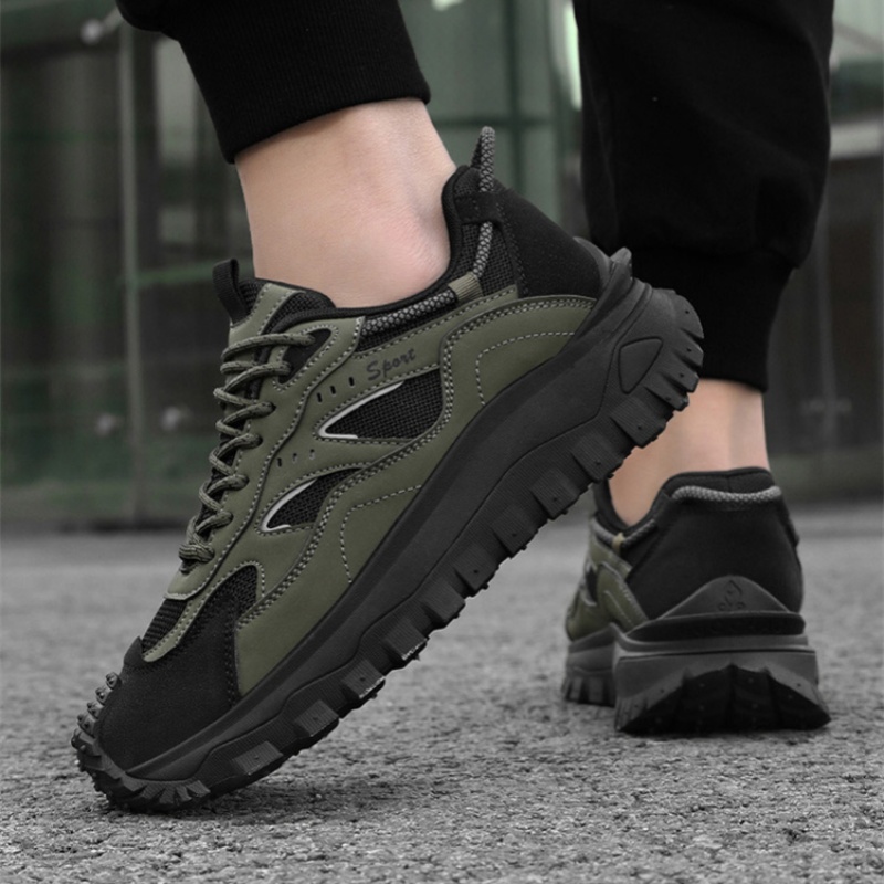 Plus Size 2025 Spring Men's Casual Fashion Sneakers Match Color Striped Street Style Lace-up Low-top Tire Pattern Sole Wear Resistant Non-Slip 004