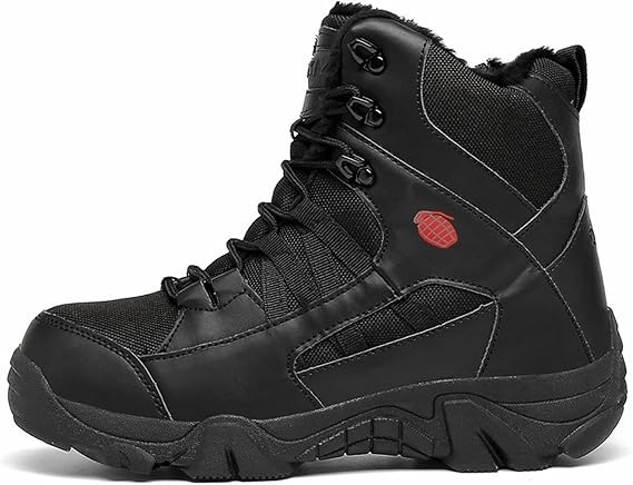 Men's Outdoor Ankle Hiking Boots Waterproof Non-slip Anti-puncture Work Boots