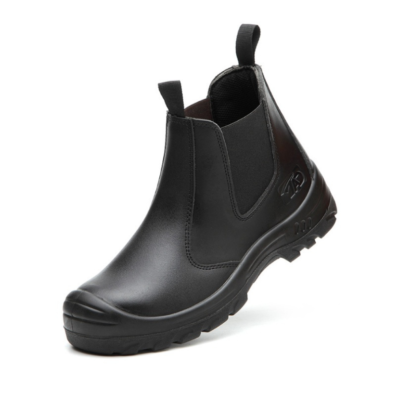 Iron Workers Chelsea Boot Comfortable Waterd and Oilproof Steel-Toe Box Protecter