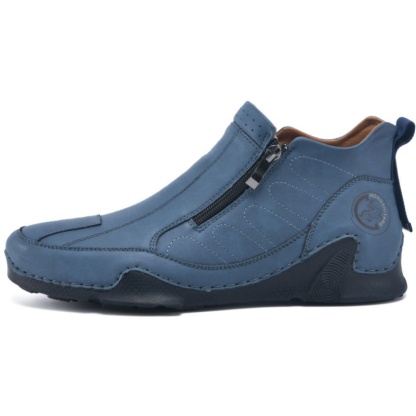 Men's Spring/Summer Essential High-Top Lightweight Side Zipper Tooling Boots