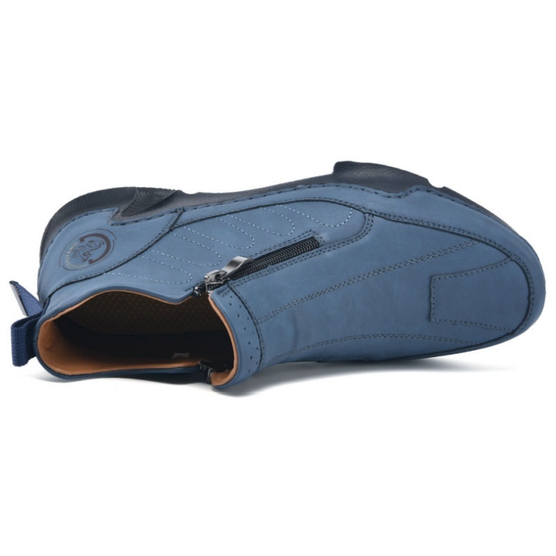 Men's Spring/Summer Essential High-Top Lightweight Side Zipper Tooling Boots
