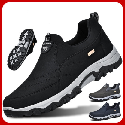 Men's Comfortable Waterproof Breathable Orthopedic Walking Shoes Hiking Shoes