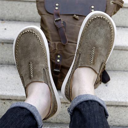 Wide Toe Lightweight Cushioning Quick Recovery Loafers