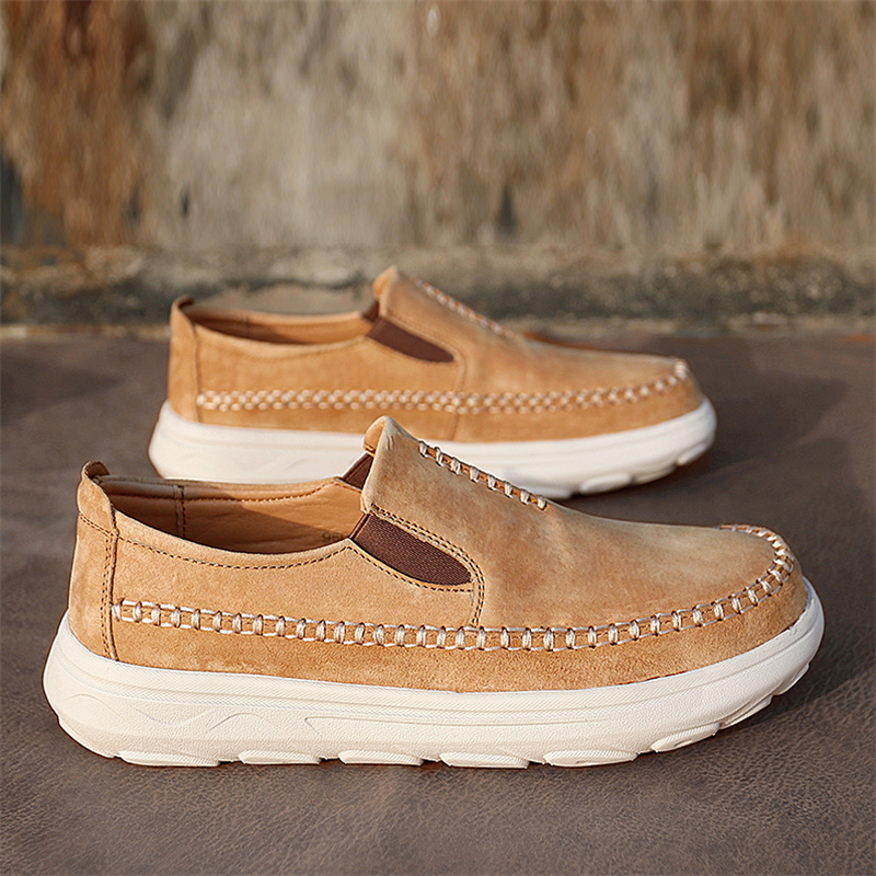 Wide Toe Lightweight Cushioning Quick Recovery Loafers