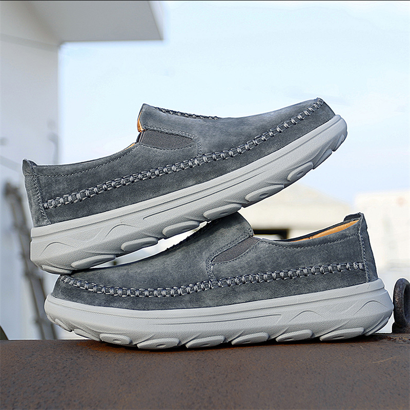 Wide Toe Lightweight Cushioning Quick Recovery Loafers