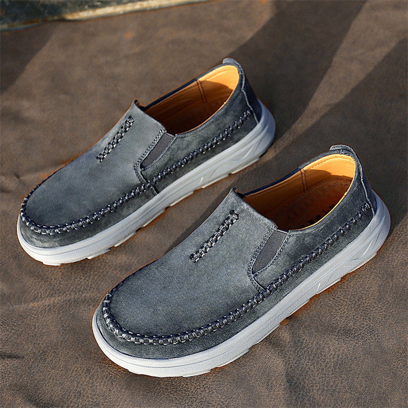 Wide Toe Lightweight Cushioning Quick Recovery Loafers