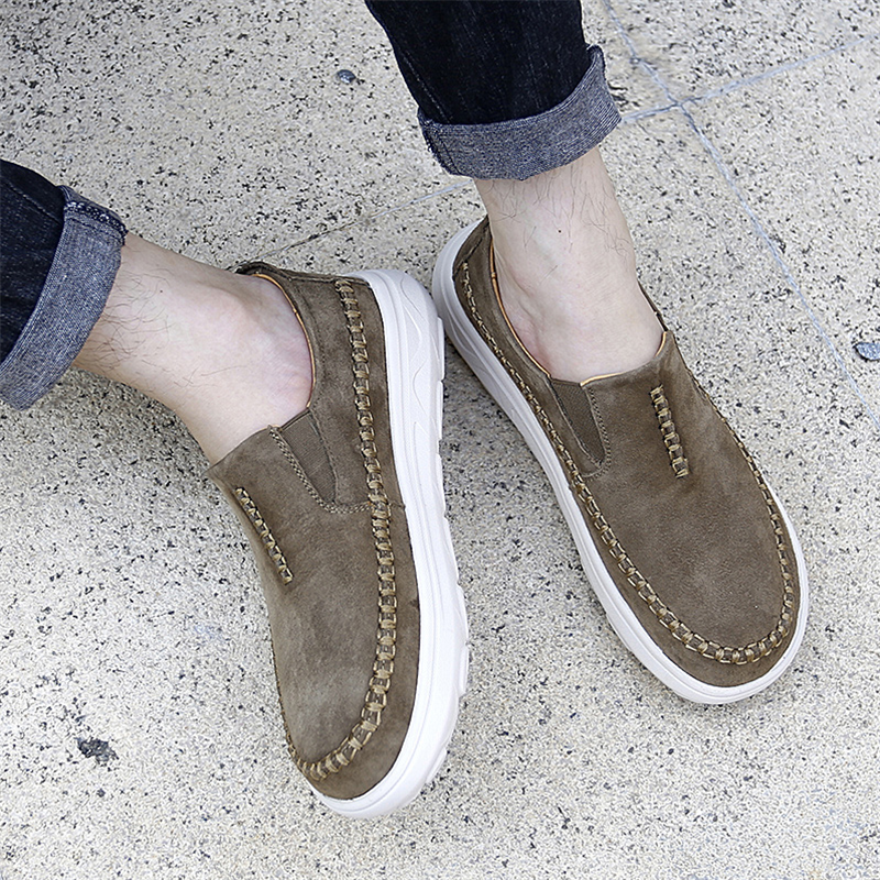 Wide Toe Lightweight Cushioning Quick Recovery Loafers