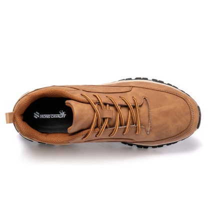 Orthopedic Mens Sneakers,Men's Comfortable Genuine Leather Sneakers with Arch Support and Shock Absorption,Slip On Walking Shoes Casual Outdoor Sports Shoe