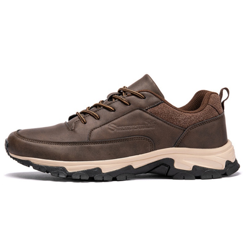Orthopedic Mens Sneakers,Men's Comfortable Genuine Leather Sneakers with Arch Support and Shock Absorption,Slip On Walking Shoes Casual Outdoor Sports Shoe