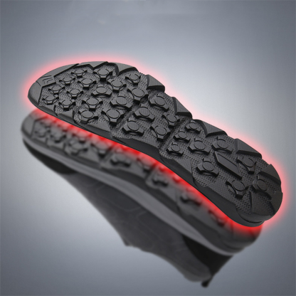 Men's Orthopedic Hook and Loop Shose with Arch Support, Comfortable Cushioned Slip On Loafers for Plantar Fasciitis, Casual Orthotic Walking Shoes for Foot and Heel Pain