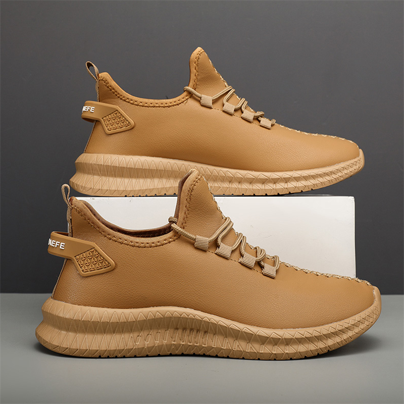 Men's Slip-on Sneakers - Odor-resistant Athletic Shoes - Lightweight And Easily Wiped Clean