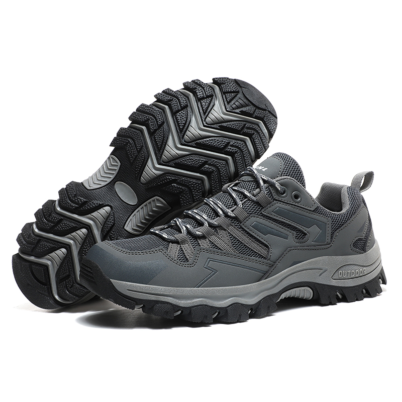 Men's Low Top Waterproof Hiking Shoes Trekking Trails Outdoor Work Shoes