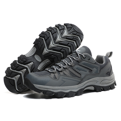 Men's Low Top Waterproof Hiking Shoes Trekking Trails Outdoor Work Shoes