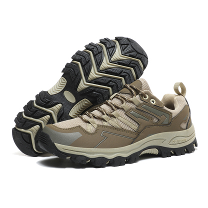 Men's Low Top Waterproof Hiking Shoes Trekking Trails Outdoor Work Shoes