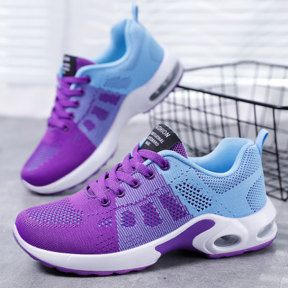 Womens Sneakers Air Cushion Running Shoes Lightweight Tennis Walking Shoes Mesh Breathable Gym Work Fashion Sneakers Athletic Comfortable Casual