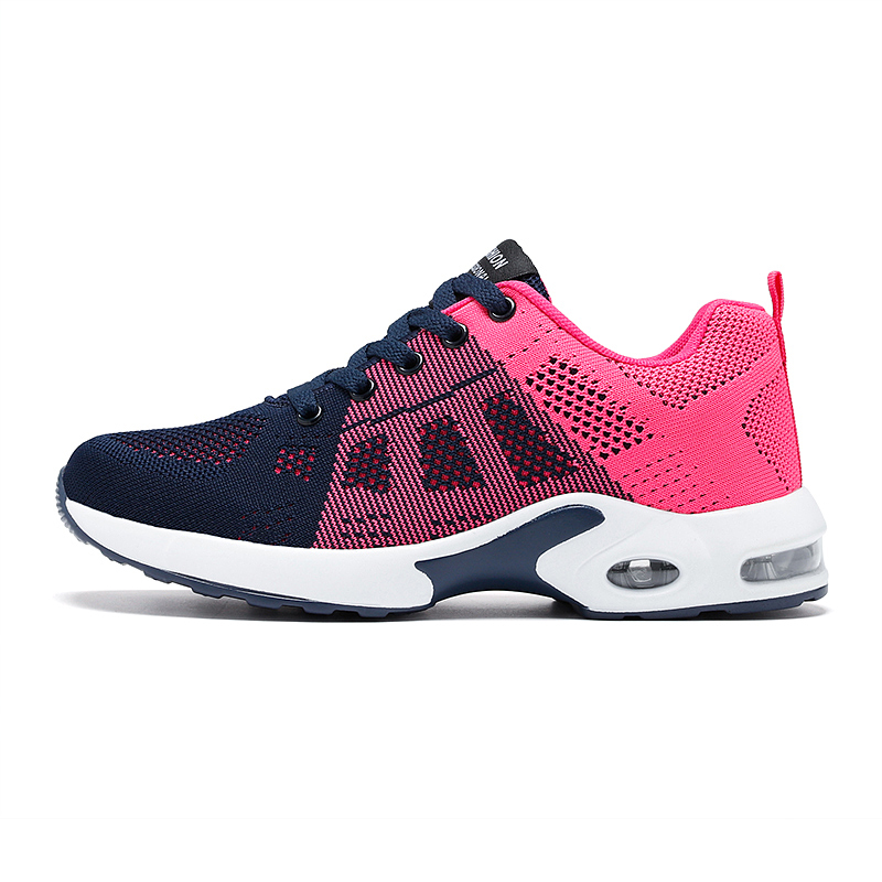 Womens Sneakers Air Cushion Running Shoes Lightweight Tennis Walking Shoes Mesh Breathable Gym Work Fashion Sneakers Athletic Comfortable Casual