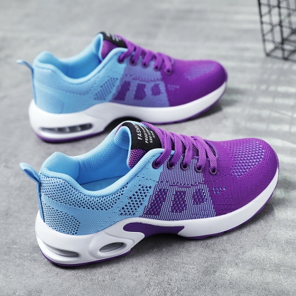 Womens Sneakers Air Cushion Running Shoes Lightweight Tennis Walking Shoes Mesh Breathable Gym Work Fashion Sneakers Athletic Comfortable Casual
