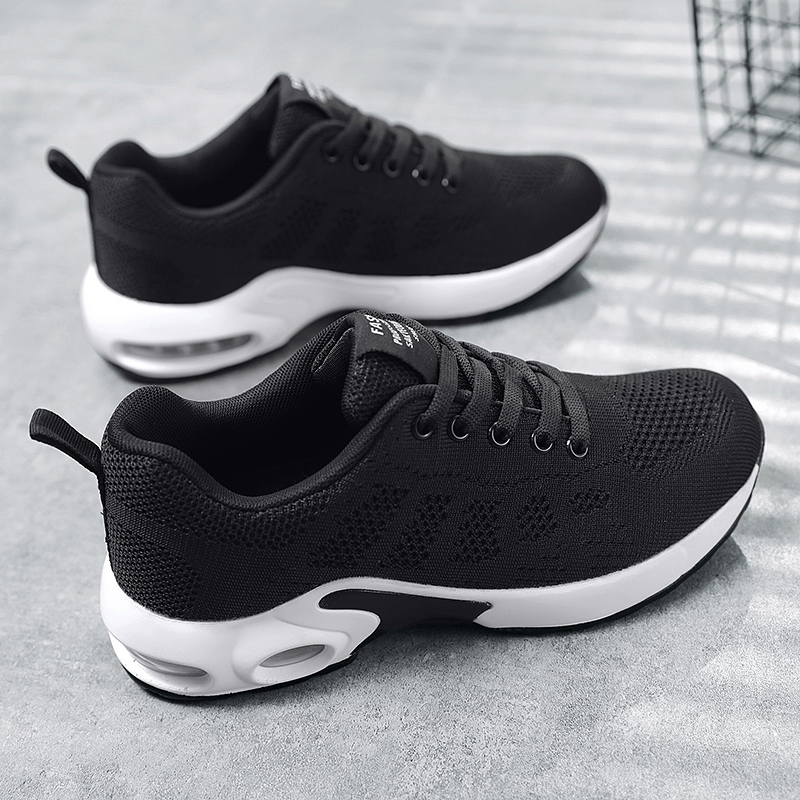 Womens Sneakers Air Cushion Running Shoes Lightweight Tennis Walking Shoes Mesh Breathable Gym Work Fashion Sneakers Athletic Comfortable Casual