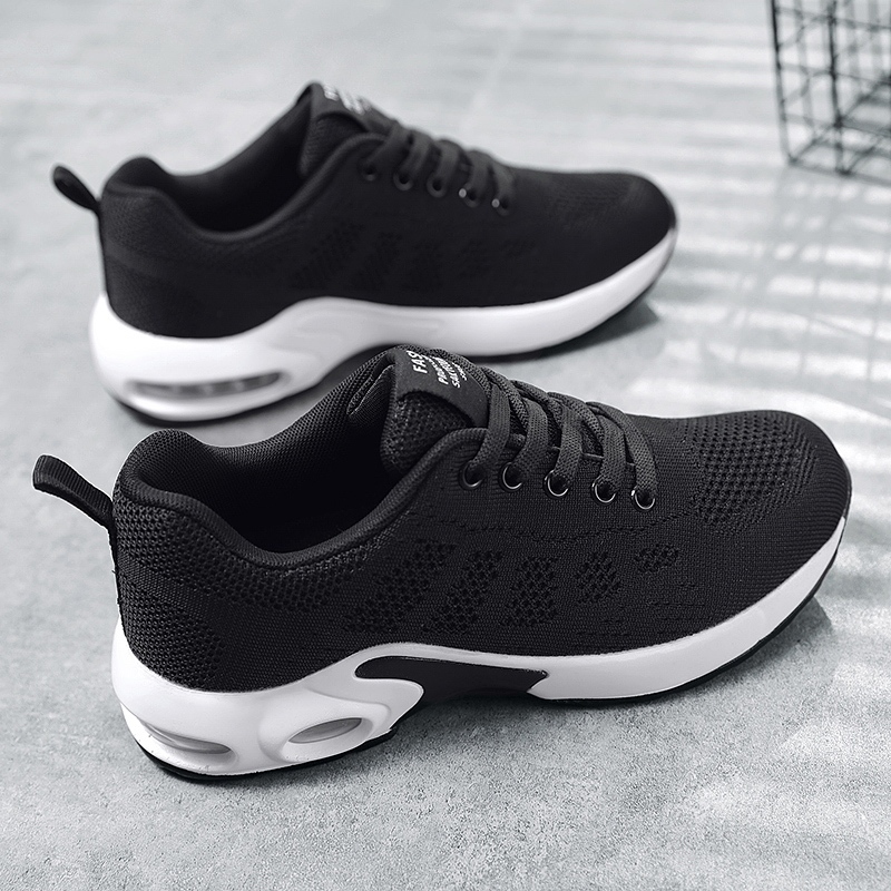 Womens Sneakers Air Cushion Running Shoes Lightweight Tennis Walking Shoes Mesh Breathable Gym Work Fashion Sneakers Athletic Comfortable Casual