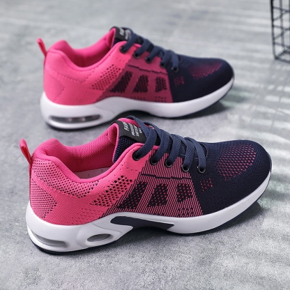 Womens Sneakers Air Cushion Running Shoes Lightweight Tennis Walking Shoes Mesh Breathable Gym Work Fashion Sneakers Athletic Comfortable Casual