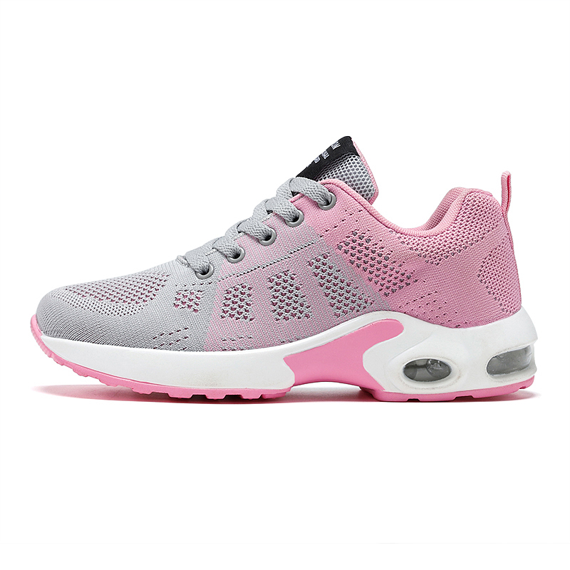 Womens Sneakers Air Cushion Running Shoes Lightweight Tennis Walking Shoes Mesh Breathable Gym Work Fashion Sneakers Athletic Comfortable Casual