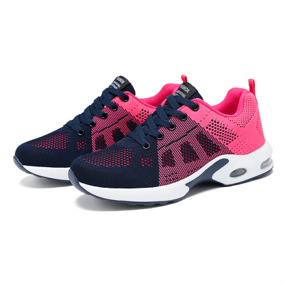 Womens Sneakers Air Cushion Running Shoes Lightweight Tennis Walking Shoes Mesh Breathable Gym Work Fashion Sneakers Athletic Comfortable Casual