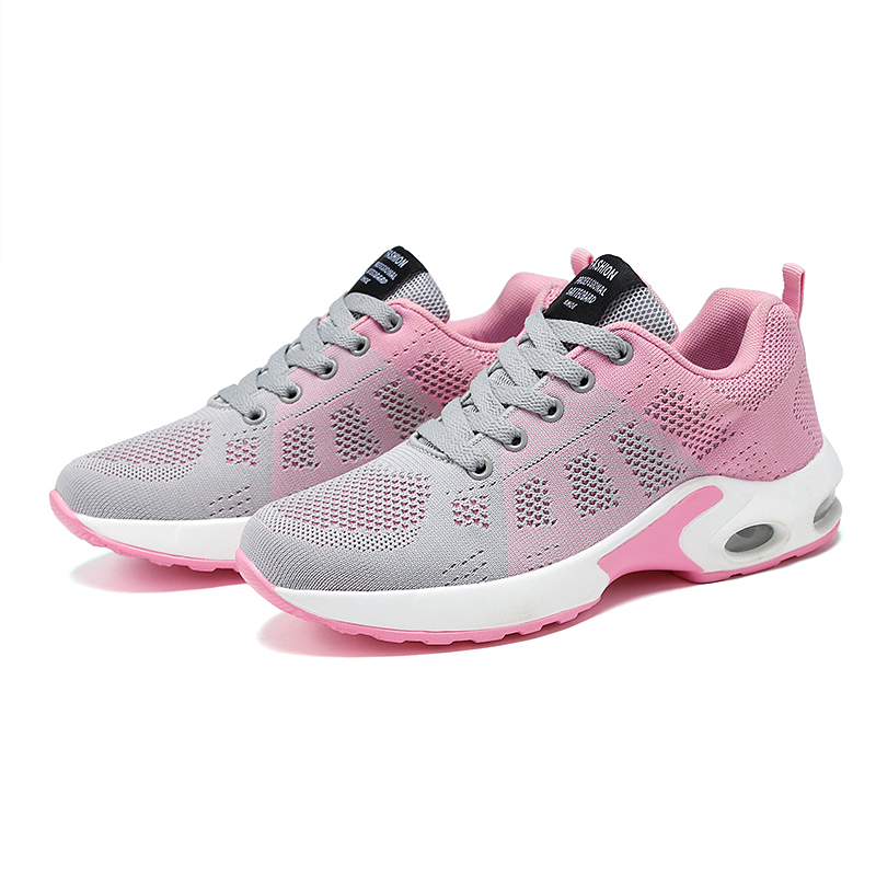 Womens Sneakers Air Cushion Running Shoes Lightweight Tennis Walking Shoes Mesh Breathable Gym Work Fashion Sneakers Athletic Comfortable Casual