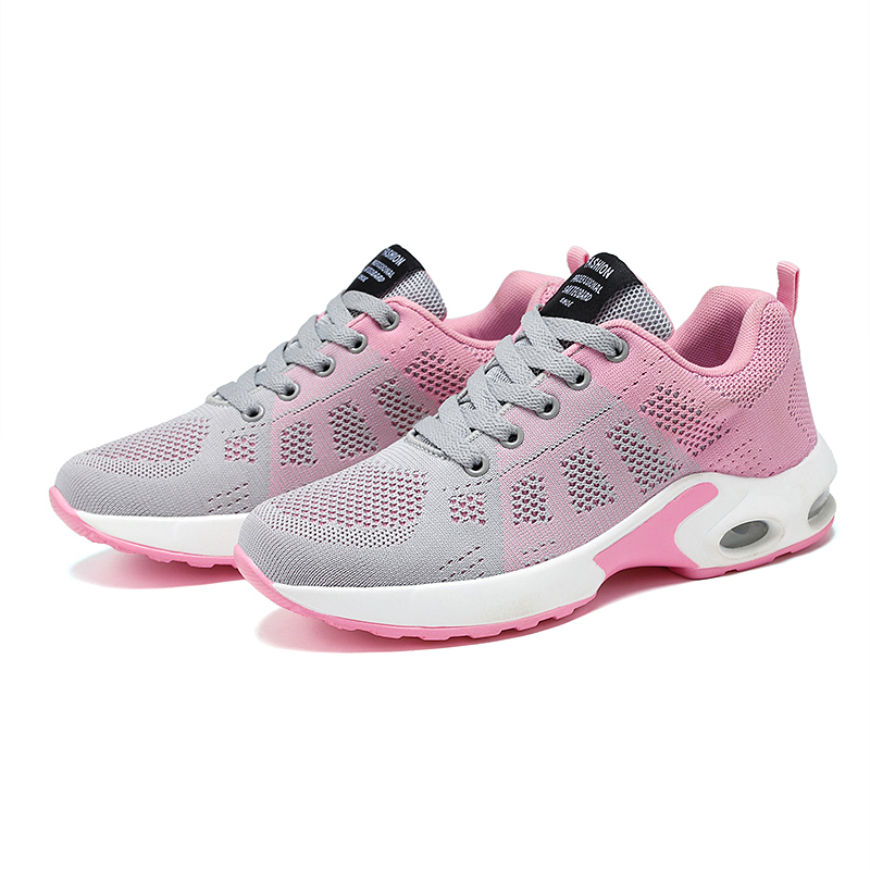 Womens Sneakers Air Cushion Running Shoes Lightweight Tennis Walking Shoes Mesh Breathable Gym Work Fashion Sneakers Athletic Comfortable Casual
