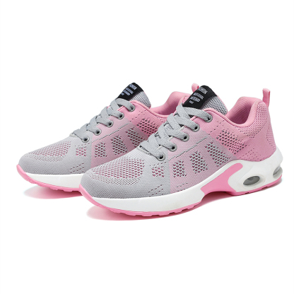 Womens Sneakers Air Cushion Running Shoes Lightweight Tennis Walking Shoes Mesh Breathable Gym Work Fashion Sneakers Athletic Comfortable Casual